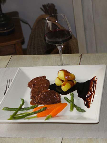 Filet mignon au Maury AOP